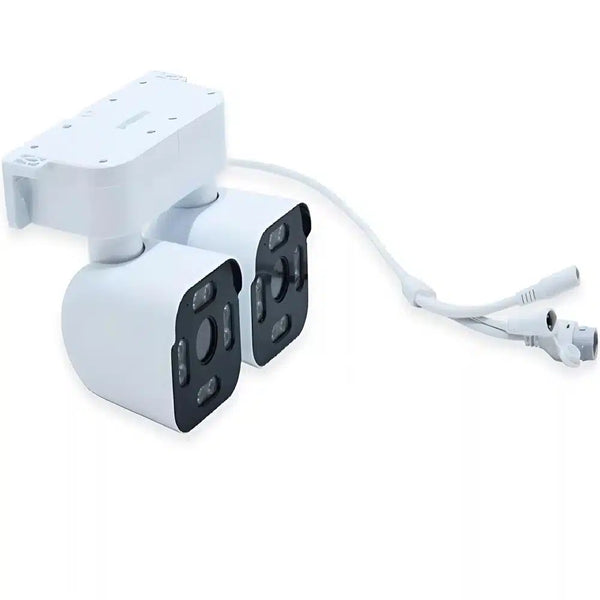 180°-os széles látószögű, dupla kamerás, színes WiFi biztonsági kamera (BBV)