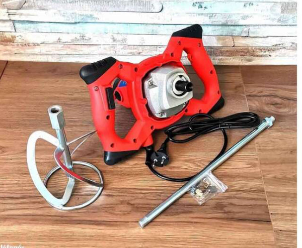 Flinke FK-3001 elektromos univerzális keverőgép, 2650W festék- és habarcskeverő, festékkeverő, malterkeverő FK3001