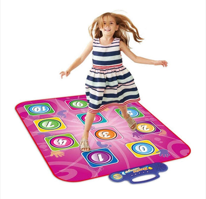 Dancing Challange - számos táncszőnyeg gyerekeknek / zenélő interaktív játék, 3+