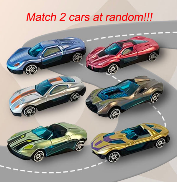 Új design játékkészlet "Város" fiúknak 5 emeletes versenypálya Push Car Car Park játék gyerekeknek