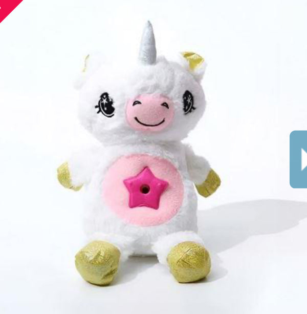 Plüss játék vetítővel - egyszarvú