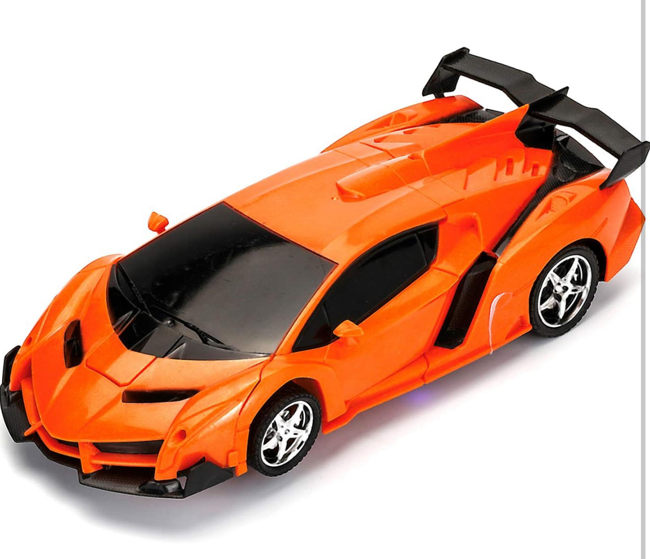 Lucky Toys Lamborghini Veneno Orange kézi távirányítású átalakítható robot és tölthető autó