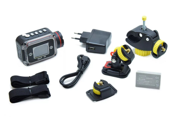 Vízálló akciókamera és fényképezőgép 1,5 colos kijelzővel