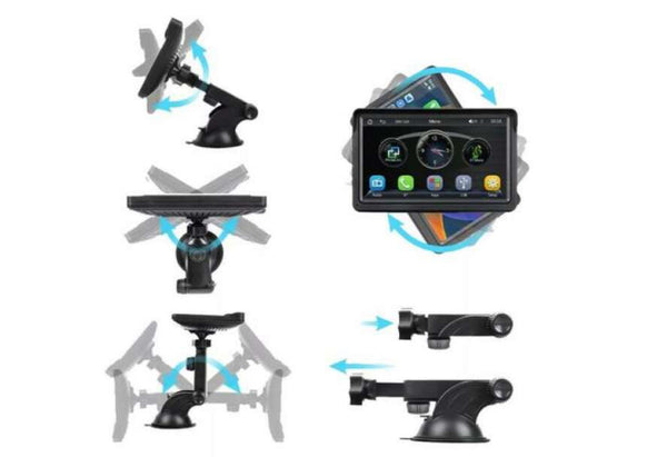 Hordozható 7" Autós Kijelző CC726MC