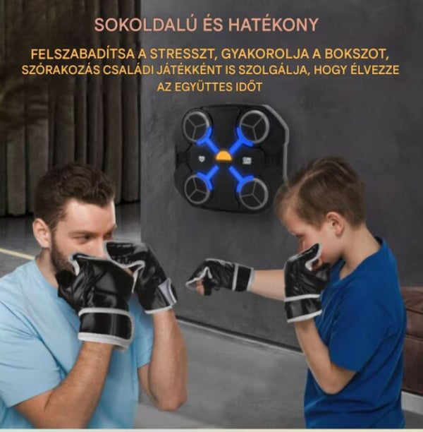 Bluetooth Box Fal Kesztyüvel HD Hanggal és Kiegészítőkkel Interaktív szórakozás a családnak