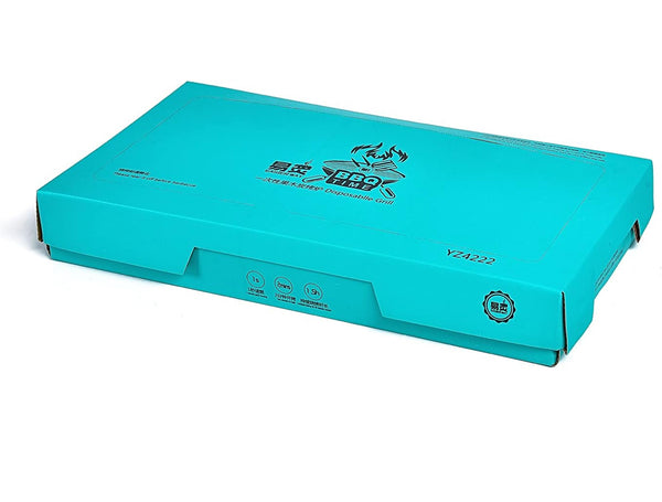 Eldobható grill, hordozható faszén grill, grillező, grillező készlet beltéri és kültéri főzéshez, könnyű, azonnal használható, azonnali grillkészlet BBQ piknikhez, kempinghez, kempinghez (Max)