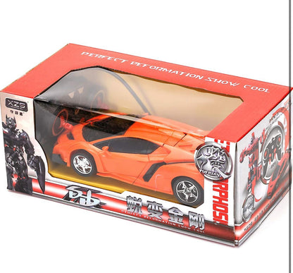 Lucky Toys Lamborghini Veneno Orange kézi távirányítású átalakítható robot és tölthető autó