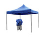 Összecsukható kerti pavilon, sörsátor 3x3m-es méretben - kék