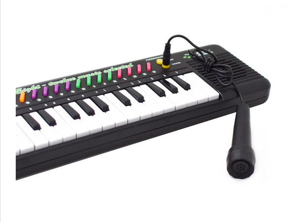 Elektromos játék szintetizátor 32 billentyűvel, mikrofonnal, beépített dallamokkal