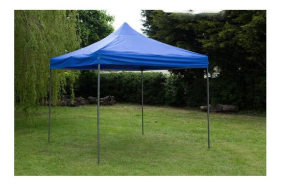 Összecsukható kerti pavilon, sörsátor 3x3m-es méretben - kék