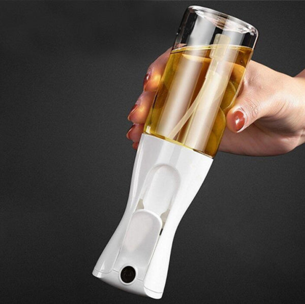 Olaj És Ecet Permetező Spray - 200 Ml - 22 X 6 Cm - Fehér