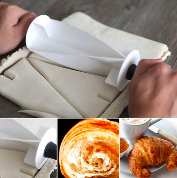 Croissant vágó, műanyag fogantyúval