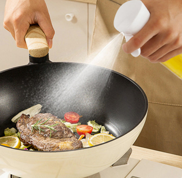 Olaj És Ecet Permetező Spray - 200 Ml - 22 X 6 Cm - Fehér