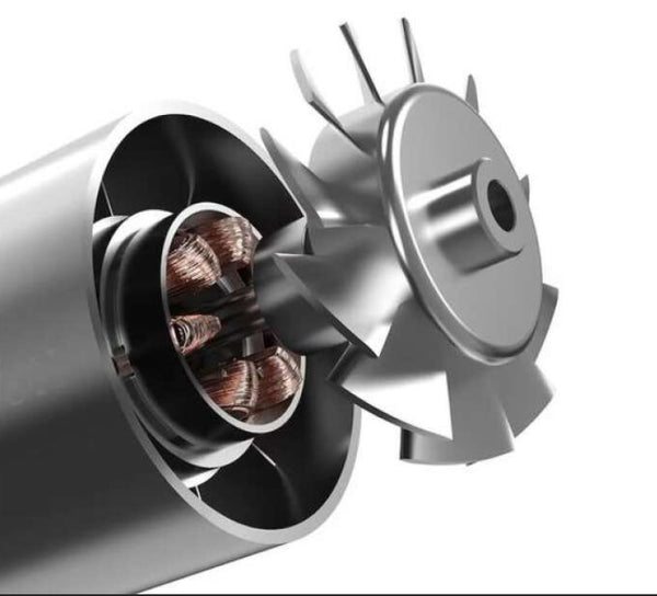 Erős légfúvó kézi Mini Turbo Ventilátor 130000 RPM Légsebesség 52m/s