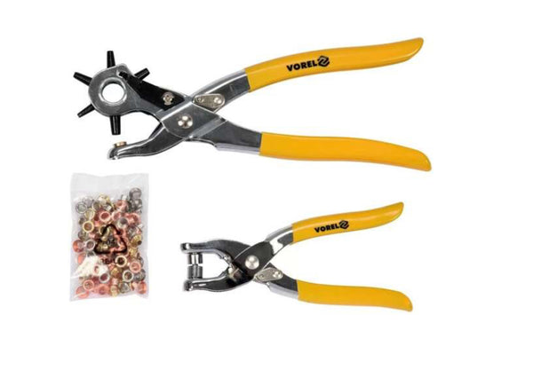 2 részes bőrlyukasztó és szegecselő szerszám készlet (BBKM)