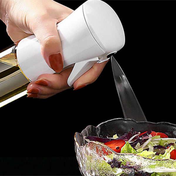 Olaj És Ecet Permetező Spray - 200 Ml - 22 X 6 Cm - Fehér