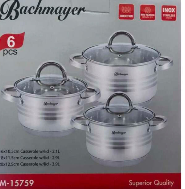 3 darabos Bachmayer edénykészlet BM-15759