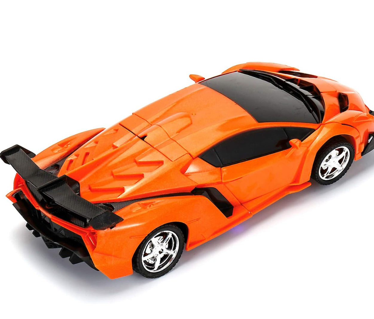 Lucky Toys Lamborghini Veneno Orange kézi távirányítású átalakítható robot és tölthető autó