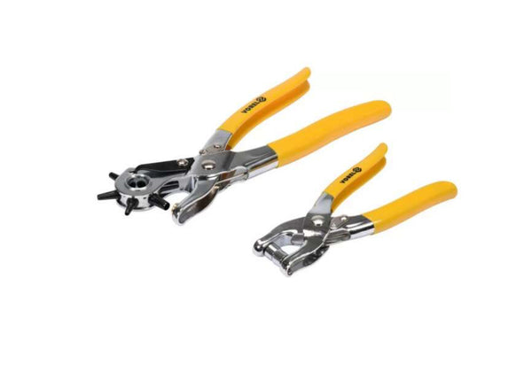 2 részes bőrlyukasztó és szegecselő szerszám készlet (BBKM)