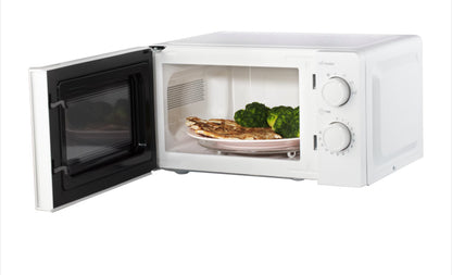 STARCREST SMW-2010WH Mikrohullámú sütő, 700 W, 20 L űrtartalom, Mechanikus vezérlés, 6 fokozat, fehér