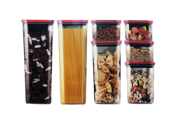 Kulináris konyhai tárolódobozok- 7 darabos készlet