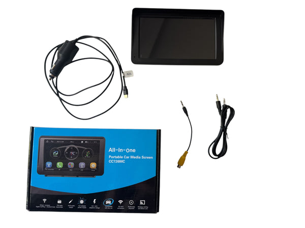 Hordozható 7" Autós Kijelző CC726MC