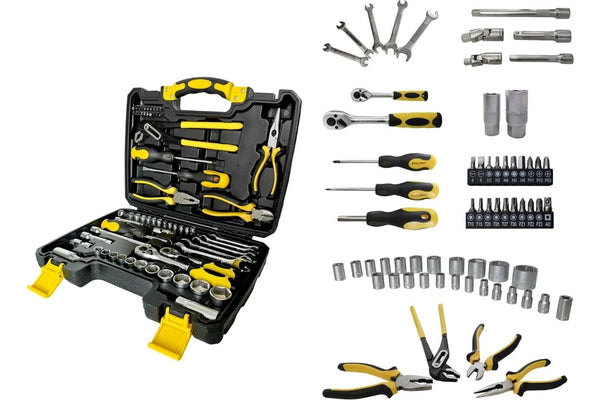 Forcekraft 65 darabos szerszámkészlet