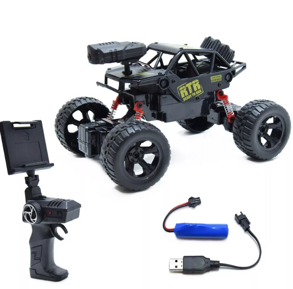 4 KEREKES OFF-ROAD KAMERÁS KASZKADŐRAUTÓ – KÉPEKET ÉS VIDEÓT IS RÖGZÍT! -2,4 GH (BBJ)