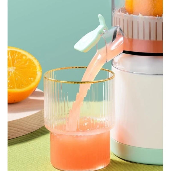 Hordozható USB narancsfacsaró, újratölthető, többfunkciós háztartási gyümölcscentrifuga mini facsaró csésze elektromos gyümölcscentrifuga vezeték nélküli