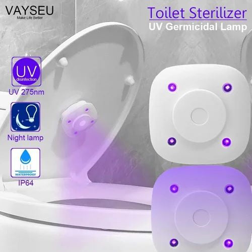 Toalett sterilizáló UV készülék, wc fedélre ragasztható