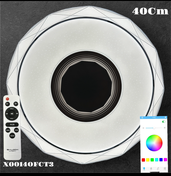 Applikációs okos RGB Bluetooth mennyezeti LED lámpa