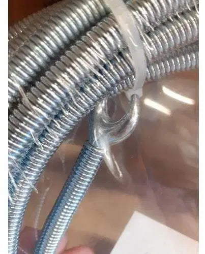 Lefolyótisztító spirál, 10 mm átmérőjű, 10 m