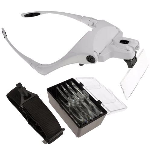 Nagyítós szemüveg 5 féle lencsével PRO