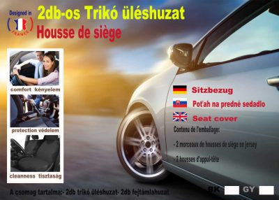 Trikó üléshuzat 2db-os Hagyományos UL-TRIKÓ Bordó