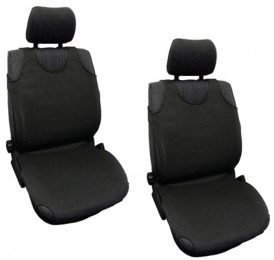2DB-os Trikó üléshuzat - Hagyományos - fekete UL-TRIKOBK