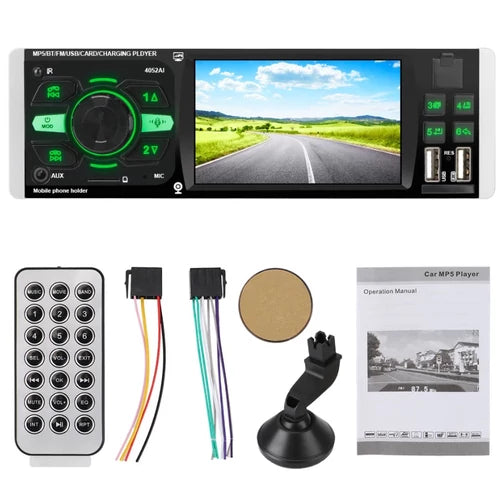 Multimédiás Autós MP5 Lejátszó Fejegység 1 din 4 Hüvelykes 4052AI