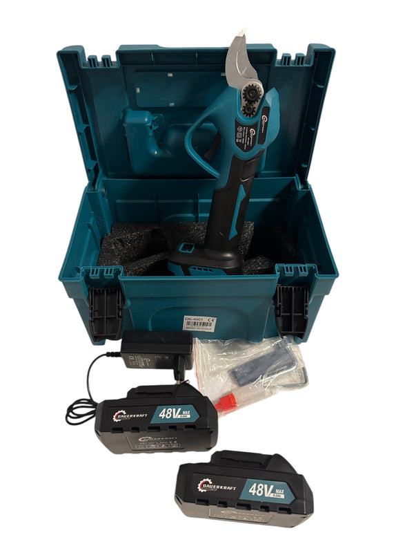 Dauerkraft Metszőolló, 2db 8.0 Ahs Akkumulátorral 48V, DK-4001