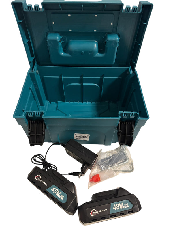 Dauerkraft Metszőolló, 2db 8.0 Ahs Akkumulátorral 48V, DK-4001