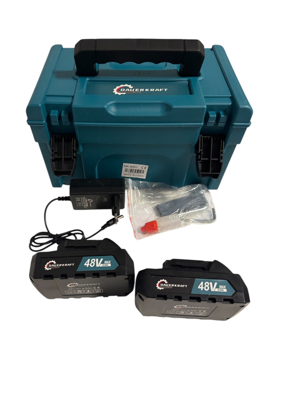 Dauerkraft Metszőolló, 2db 8.0 Ahs Akkumulátorral 48V, DK-4001