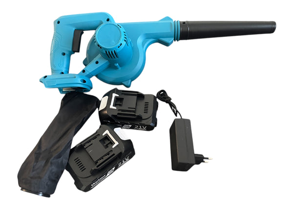 VEZETÉKNÉLKÜLI 2 AZ 1-BEN LOMBFÚVÓ, 1 DB 12V, 9800 MAH AKKUMULÁTORRAL